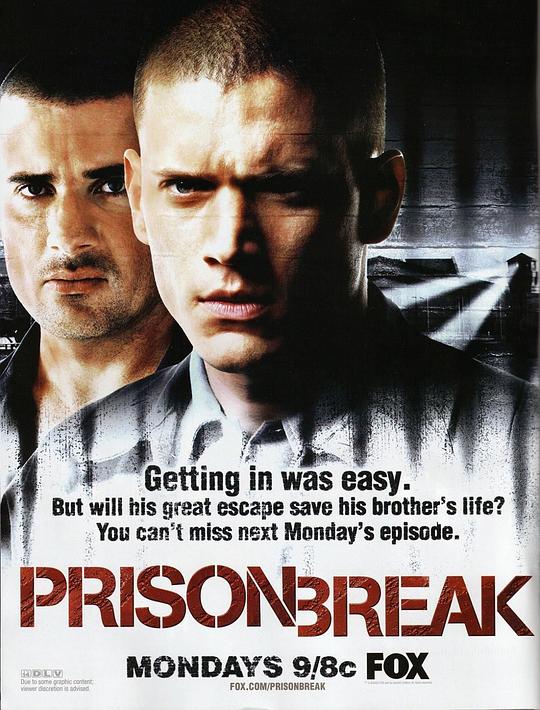 越狱Prison Break(2005 – 2017)插图%4K电影下载_3D影视资源_杜比视界迅雷下载