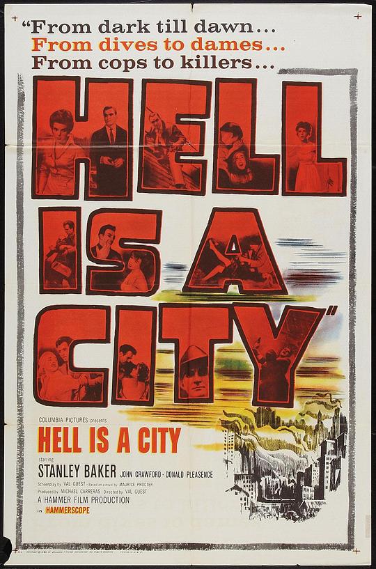 地狱是一座城市Hell Is a City(1960)插图%4K电影下载_3D影视资源_杜比视界迅雷下载