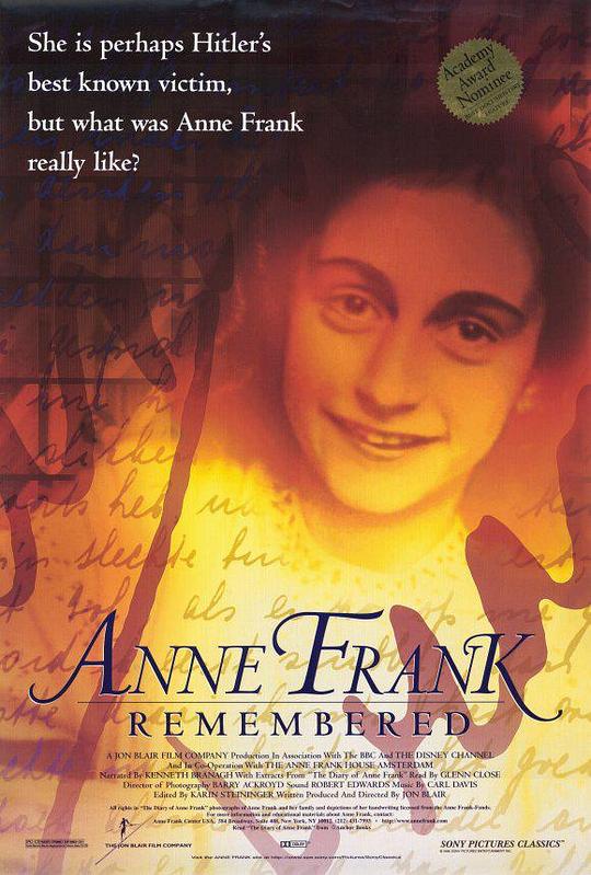 安妮·弗兰克回忆Anne Frank Remembered(1995)插图%4K电影下载_3D影视资源_杜比视界迅雷下载