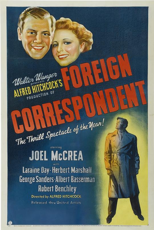 海外特派员Foreign Correspondent(1940)插图%4K电影下载_3D影视资源_杜比视界迅雷下载