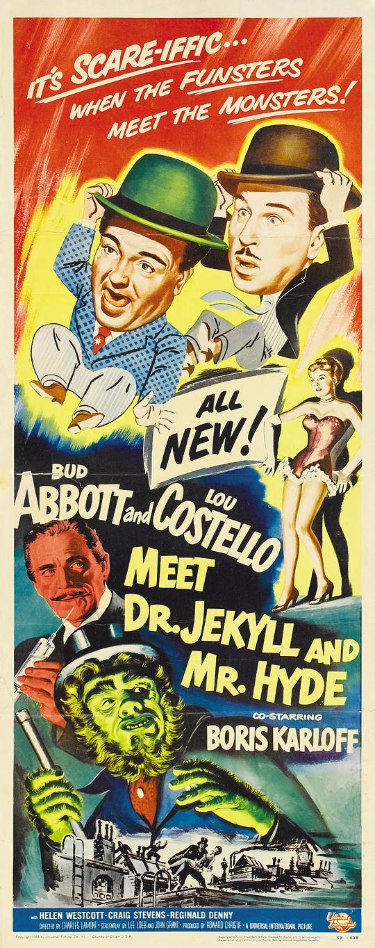 两傻大战化身博士Abbott and Costello Meet Dr. Jekyll and Mr. Hyde(1953)插图%4K电影下载_3D影视资源_杜比视界迅雷下载