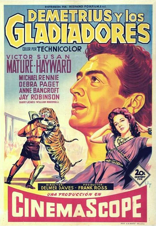 圣徒妖姬Demetrius and the Gladiators(1954)插图%4K电影下载_3D影视资源_杜比视界迅雷下载