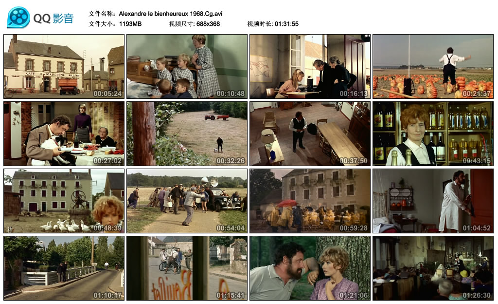 快乐的亚历山大Alexandre le bienheureux(1968)插图1%4K电影下载_3D影视资源_杜比视界迅雷下载