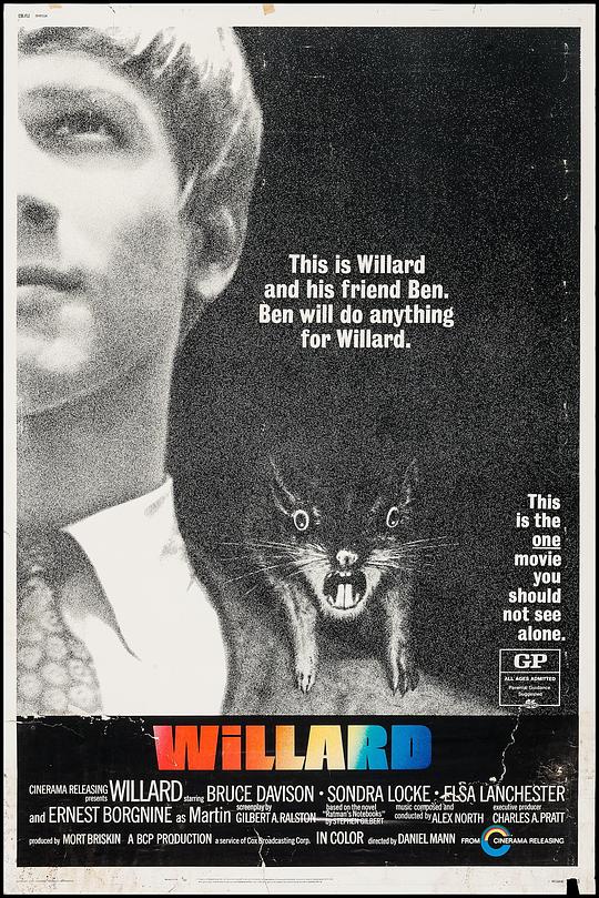 威拉德Willard(1971)插图%4K电影下载_3D影视资源_杜比视界迅雷下载