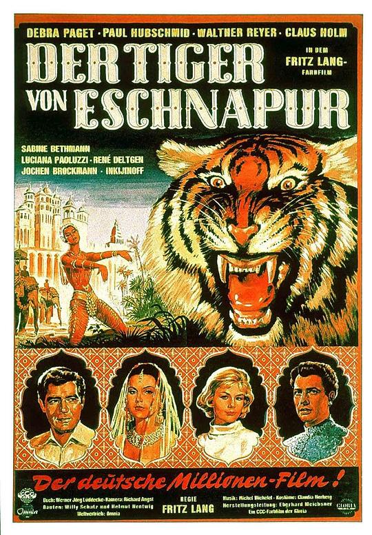 孟加拉虎Der Tiger von Eschnapur(1959)插图%4K电影下载_3D影视资源_杜比视界迅雷下载