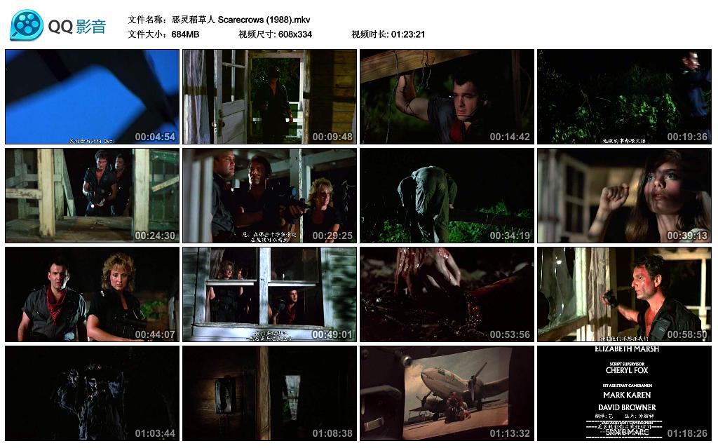 恶灵稻草人Scarecrows(1988)插图1%4K电影下载_3D影视资源_杜比视界迅雷下载