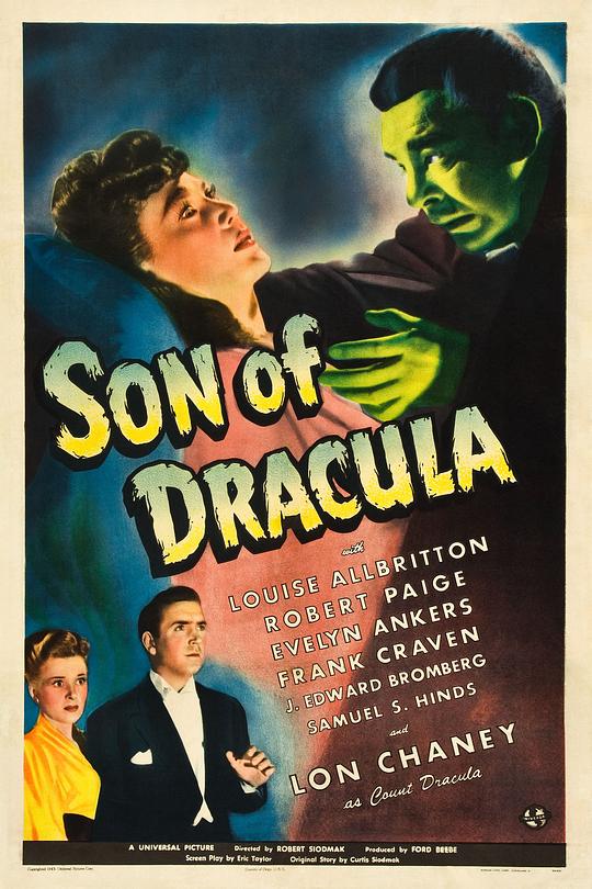 德古拉之子Son of Dracula(1943)插图%4K电影下载_3D影视资源_杜比视界迅雷下载