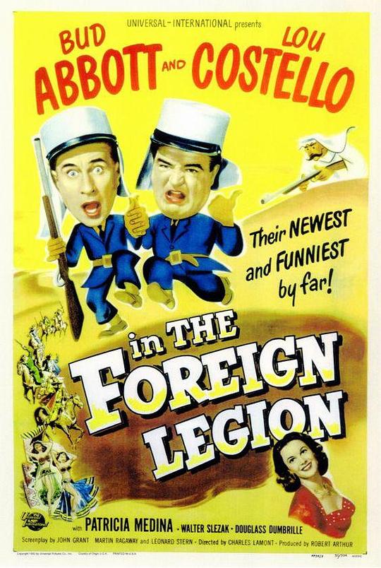 两傻在外籍军团Abbott and Costello in the Foreign Legion(1950)插图%4K电影下载_3D影视资源_杜比视界迅雷下载