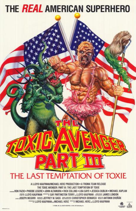 毒魔复仇3：毒魔最后的诱惑The Toxic Avenger Part III: The Last Temptation of Toxie(1989)插图%4K电影下载_3D影视资源_杜比视界迅雷下载