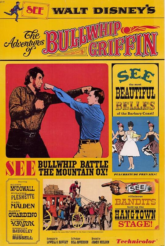 妙管家The Adventures of Bullwhip Griffin(1967)插图%4K电影下载_3D影视资源_杜比视界迅雷下载