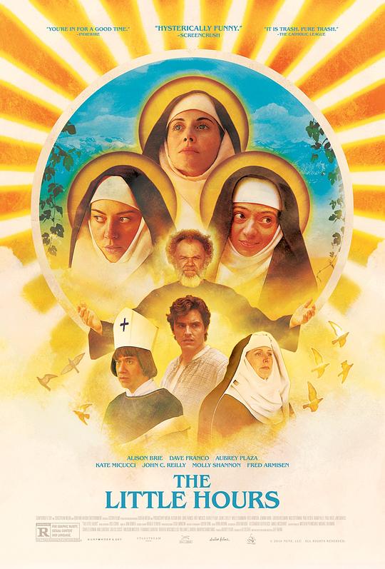 疯狂修道院The Little Hours(2017)插图%4K电影下载_3D影视资源_杜比视界迅雷下载