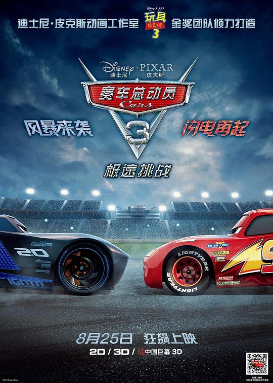 赛车总动员3：极速挑战Cars 3(2017)插图%4K电影下载_3D影视资源_杜比视界迅雷下载