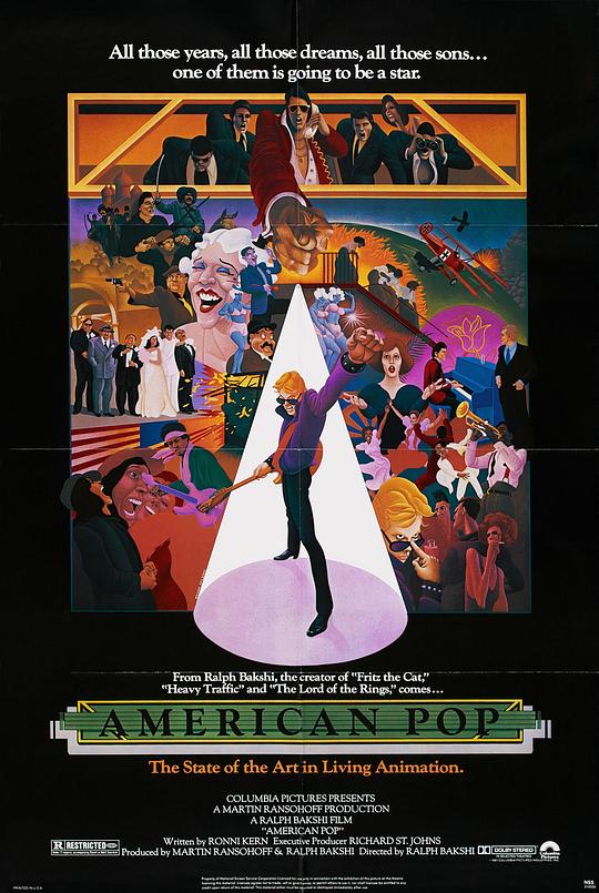 美国金曲American Pop(1981)插图%4K电影下载_3D影视资源_杜比视界迅雷下载