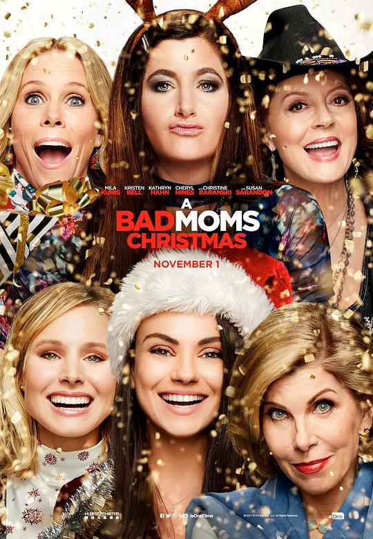 坏妈妈的圣诞节A Bad Moms Christmas(2017)插图%4K电影下载_3D影视资源_杜比视界迅雷下载