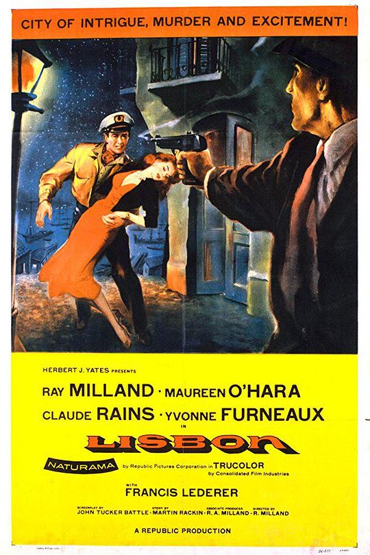 葡京大阴谋Lisbon(1956)插图%4K电影下载_3D影视资源_杜比视界迅雷下载