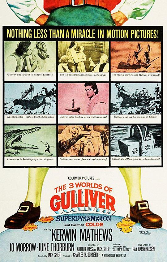 格列佛游记The 3 Worlds of Gulliver(1960)插图%4K电影下载_3D影视资源_杜比视界迅雷下载