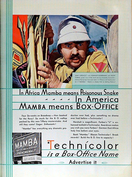 曼巴Mamba(1930)插图%4K电影下载_3D影视资源_杜比视界迅雷下载