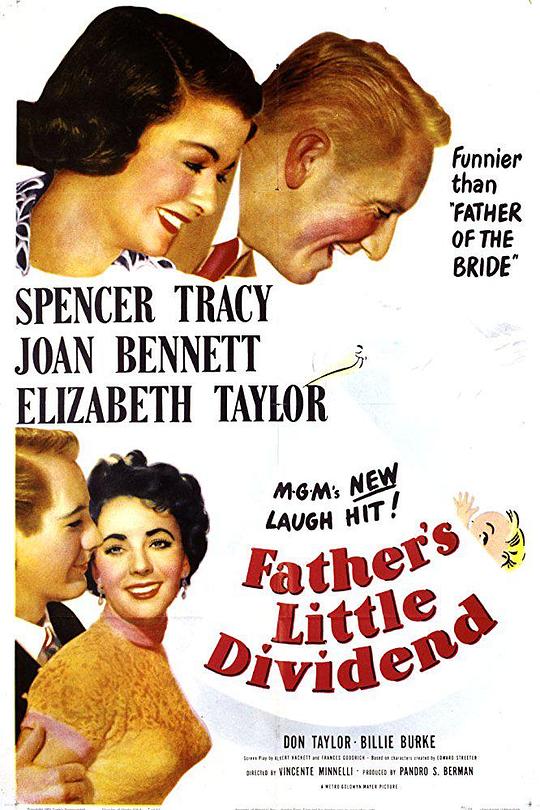 玉女弄璋Father’s Little Dividend(1951)插图%4K电影下载_3D影视资源_杜比视界迅雷下载