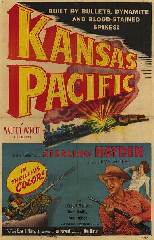 堪萨斯太平洋铁路Kansas Pacific(1953)插图%4K电影下载_3D影视资源_杜比视界迅雷下载