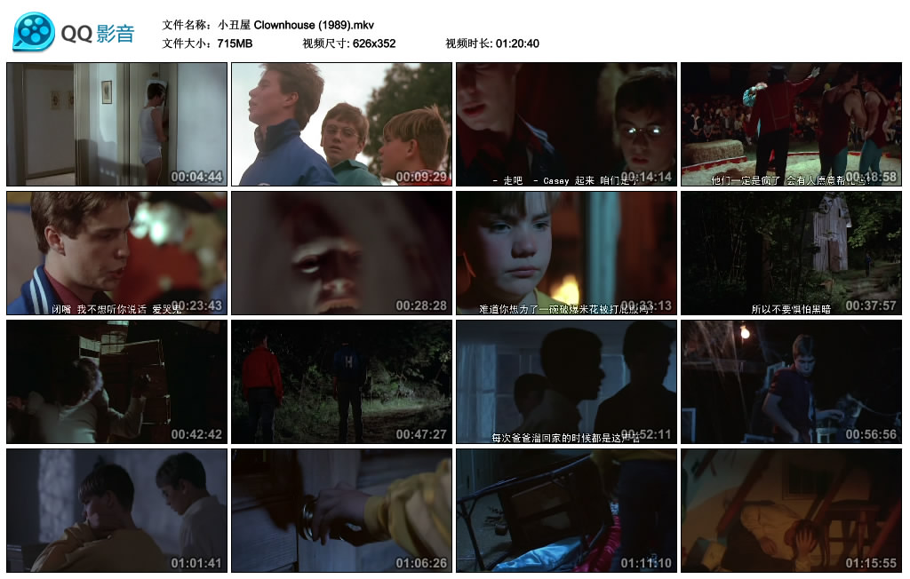 小丑屋(1989)插图1%4K电影下载_3D影视资源_杜比视界迅雷下载