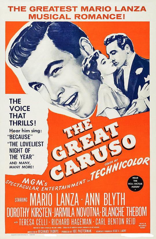 伟大的卡鲁索The Great Caruso(1951)插图%4K电影下载_3D影视资源_杜比视界迅雷下载