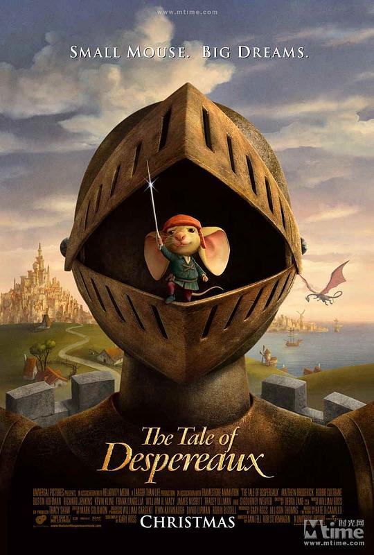 浪漫鼠德佩罗The Tale of Despereaux(2008)插图%4K电影下载_3D影视资源_杜比视界迅雷下载