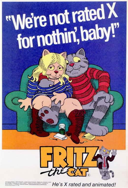 怪猫菲力兹Fritz the Cat(1972)插图%4K电影下载_3D影视资源_杜比视界迅雷下载