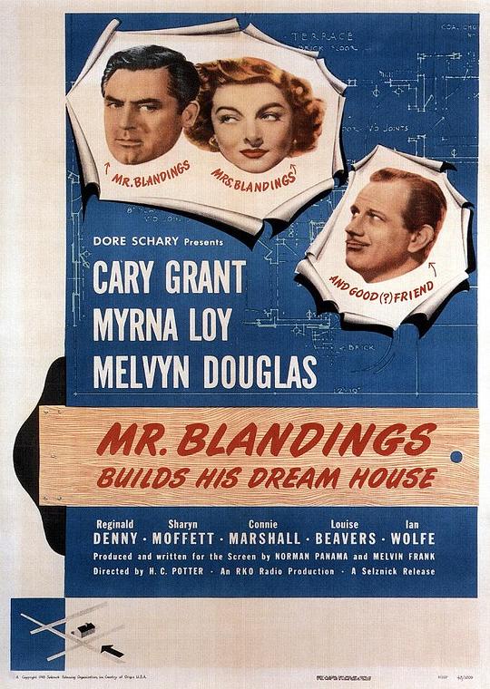 燕雀香巢Mr. Blandings Builds His Dream House(1948)插图%4K电影下载_3D影视资源_杜比视界迅雷下载