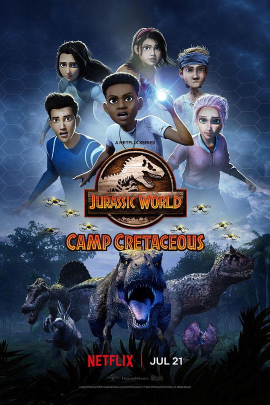 侏罗纪世界：白垩纪营地Jurassic World: Camp Cretaceous(2020 – 2022)插图%4K电影下载_3D影视资源_杜比视界迅雷下载