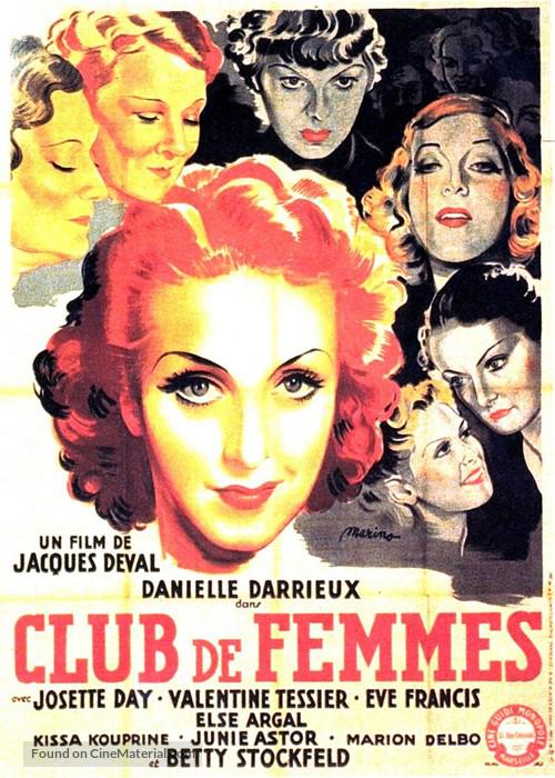 Club de femmesClub de femmes(1936)插图%4K电影下载_3D影视资源_杜比视界迅雷下载