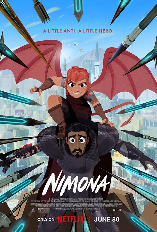 怪物少女妮莫娜Nimona(2023)插图%4K电影下载_3D影视资源_杜比视界迅雷下载