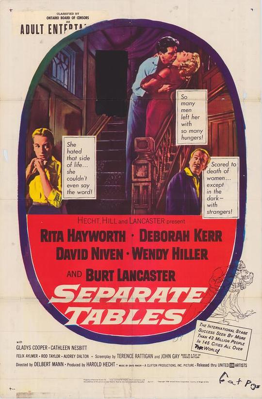 鸳鸯谱Separate Tables(1958)插图%4K电影下载_3D影视资源_杜比视界迅雷下载