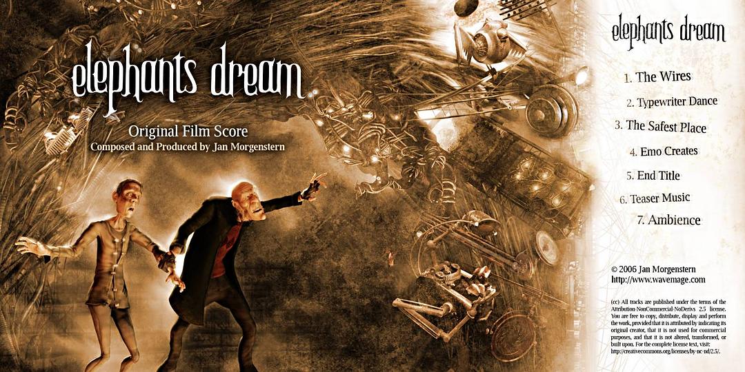 大象的梦Elephants Dream(2006)插图1%4K电影下载_3D影视资源_杜比视界迅雷下载