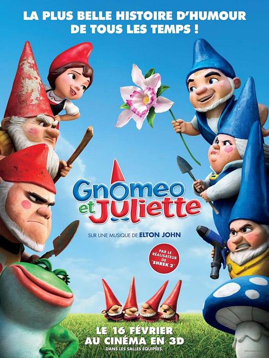 吉诺密欧与朱丽叶Gnomeo & Juliet(2011)插图%4K电影下载_3D影视资源_杜比视界迅雷下载