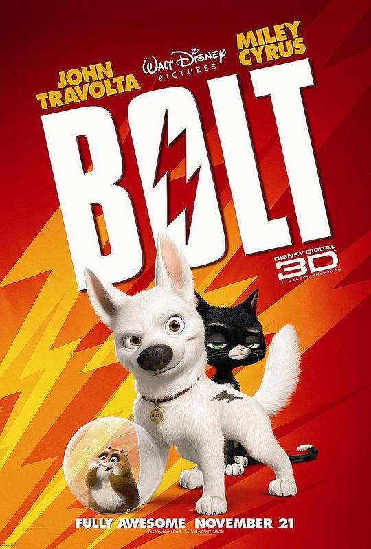 闪电狗Bolt(2008)插图%4K电影下载_3D影视资源_杜比视界迅雷下载